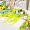 1 Pieces 6.2ft Easter Egg Garland For Mantle Spring Vine Flower Easter Garland Multi Colored Artificial Hanging Wall Decor For Easter Tree Decoration
