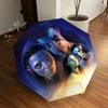 1pc Avatar, Na'vi Themed High-quality Umbrella,Automatic Opening and Closing Umbrella,Multi-functional Umbrella G0811122