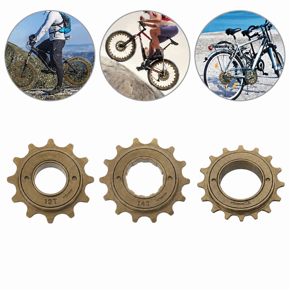 MTB 12/14/16T Steel Bike Freewheel Cycling Supplies Bicycle Sprocket Single Speed