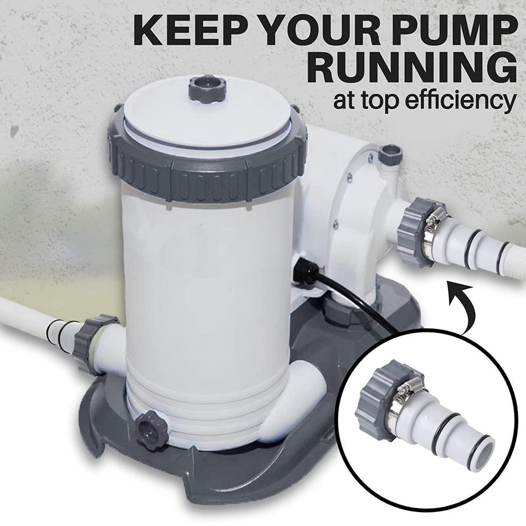 Replace Hose Adapter with Collar For 4000 2500 2000 1500 Threaded Connection Pump Plunger Valve Pool Drain Swimming Pool