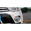ABS Chromed Front Fog Lamp Cover 2pcs Car Accessories for Mitsubishi Pajero Sport Accessories Car Styling