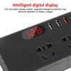 USB Зарядные устройства Адаптер питания Автоаксессуары 200 Вт Универсальный QC 3.0 Автомобильное гнездо USB Быстрая зарядка Автомобильный инвертор Отображение напряжения