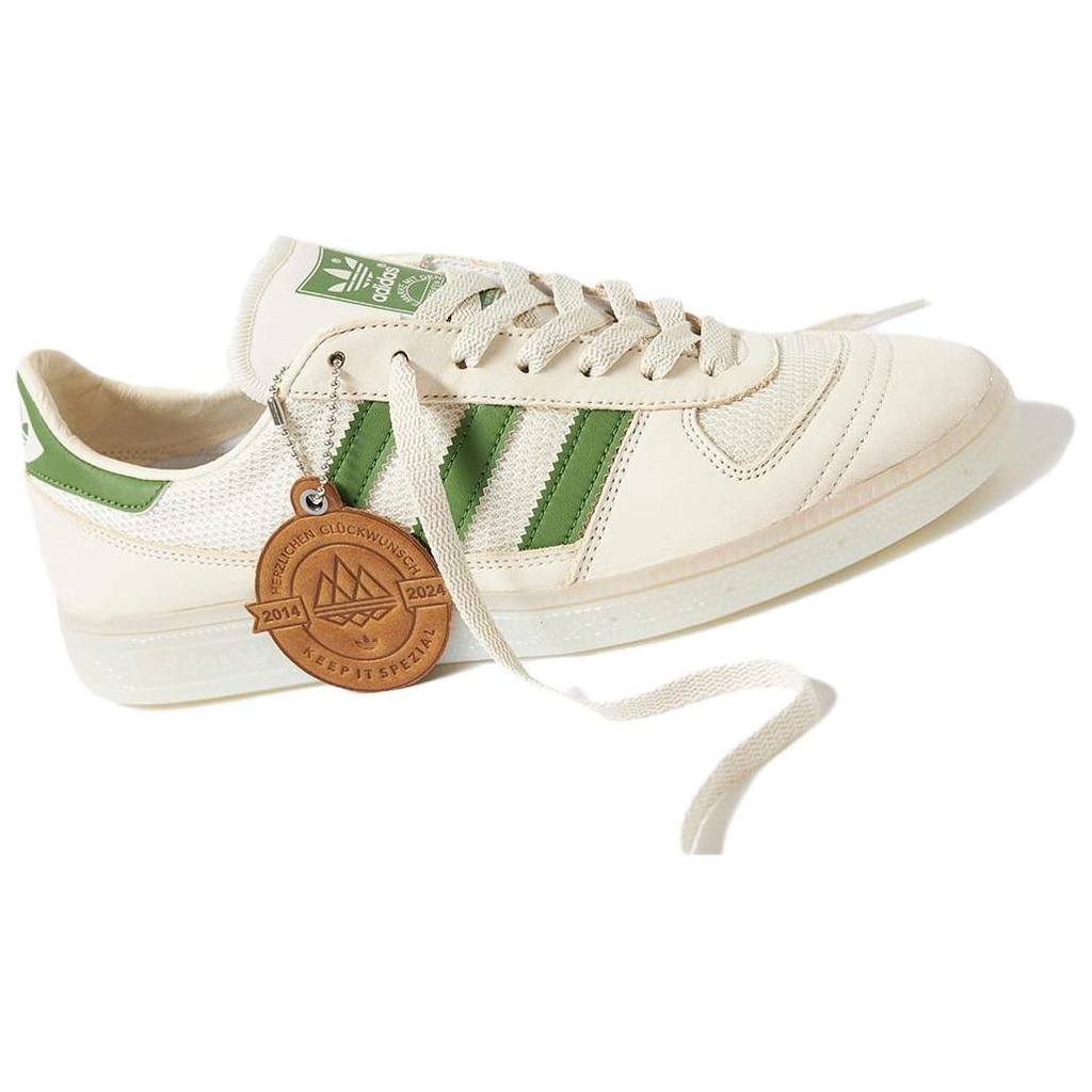КОНЕЦ. x adidas Wilsy SPZL By The Sea Унисекс Кроссовки Кремовый Меловой Белый IH9928