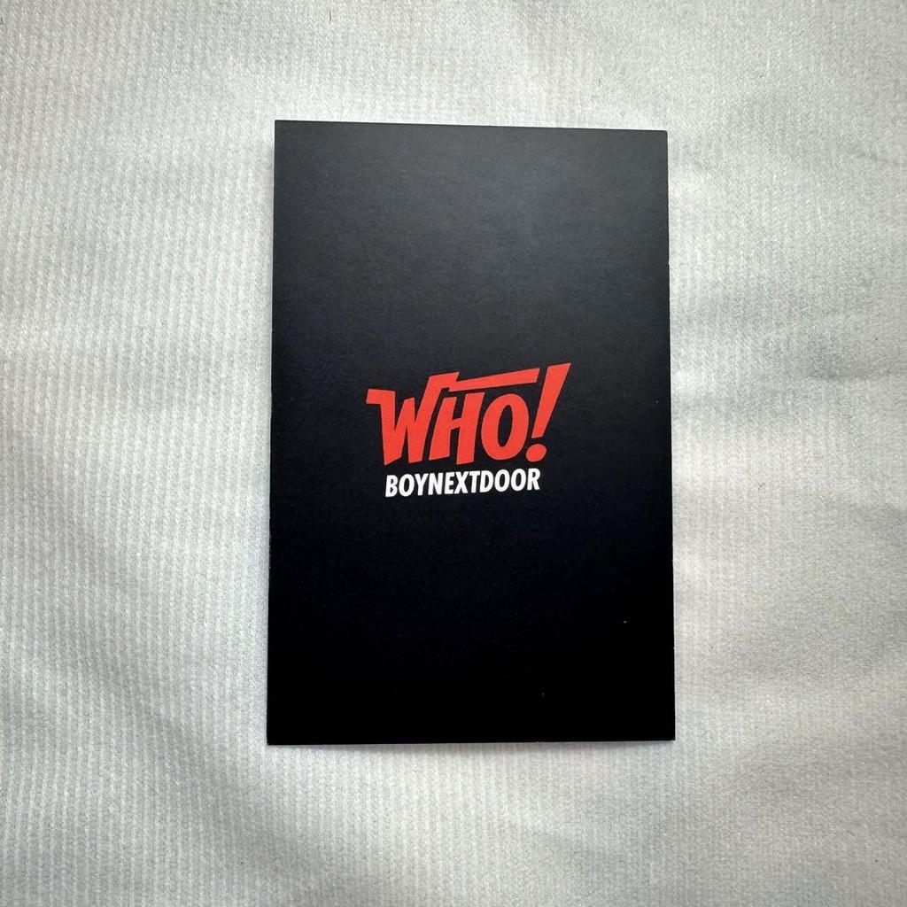 [Б/У] BOYNEXTDOOR кто weverse торговая карта Тэ Сан