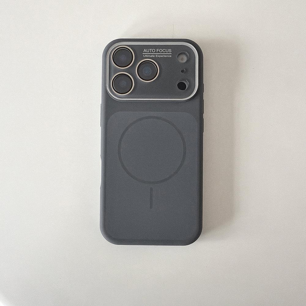 Премиальный магнитный чехол-книжка для iPhone 17 Pro Max - Контрастные цвета для моделей Apple 16/15