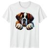My St Bernard Is My Best TShirt St Bernard Dog Birthday Gift For Him And Her