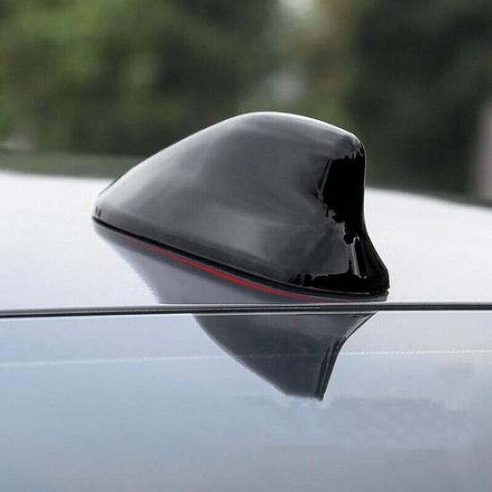 Gloss Black Shark Fin Antenna Aerial Cover Trim 1Pcs For Honda Accord 2018-