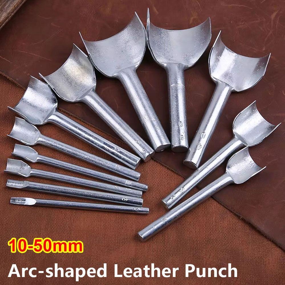 1Pcs 10-50mm Leather Craft Tool Leather Punching Wallet Edge Trimming Tool for Belt Strap