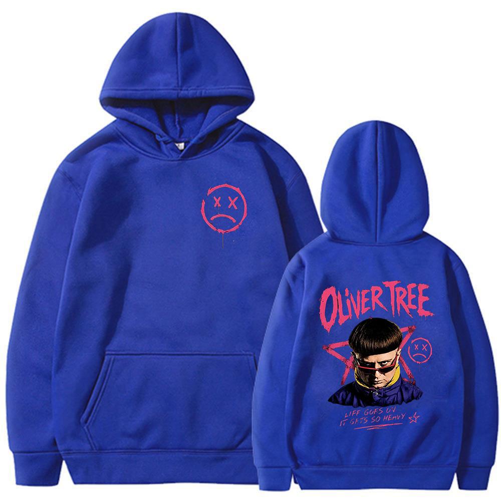 Покойся с миром Худи Oliver Tree Дани Жизнь продолжается 1993-2026 Мемориальные свитшоты Мужская мода Свободные повседневные пуловеры