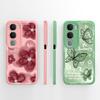 Phone Case For Vivo Y31 Pro Y21D Pretty Butterfly Patterns Full Protection Soft Liquid Silicone Cover For Vivo Y 31 Y 21d Bumper