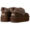 UGG Удобные повседневные ботильоны для снега Женские ботинки Темно-каштаново-коричневые 1166733-DRKT