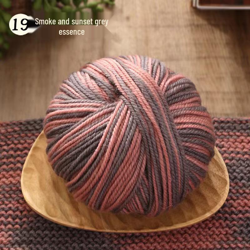 Пряжа из 100% шерсти Acai Ou Flower Demon, ручной вязки, для свитера, шарфа, шапки или куклы