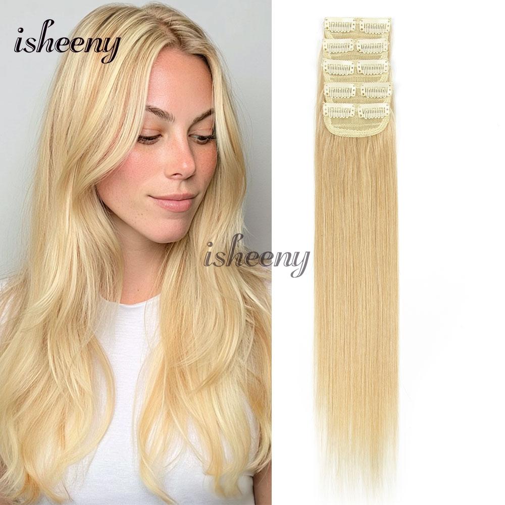 Invisible Hair Pads Clips In Real Human Hair Extensions 5pcs/pack Mini Clips In Hair 2 Clips On Machine Remy Hair for Women