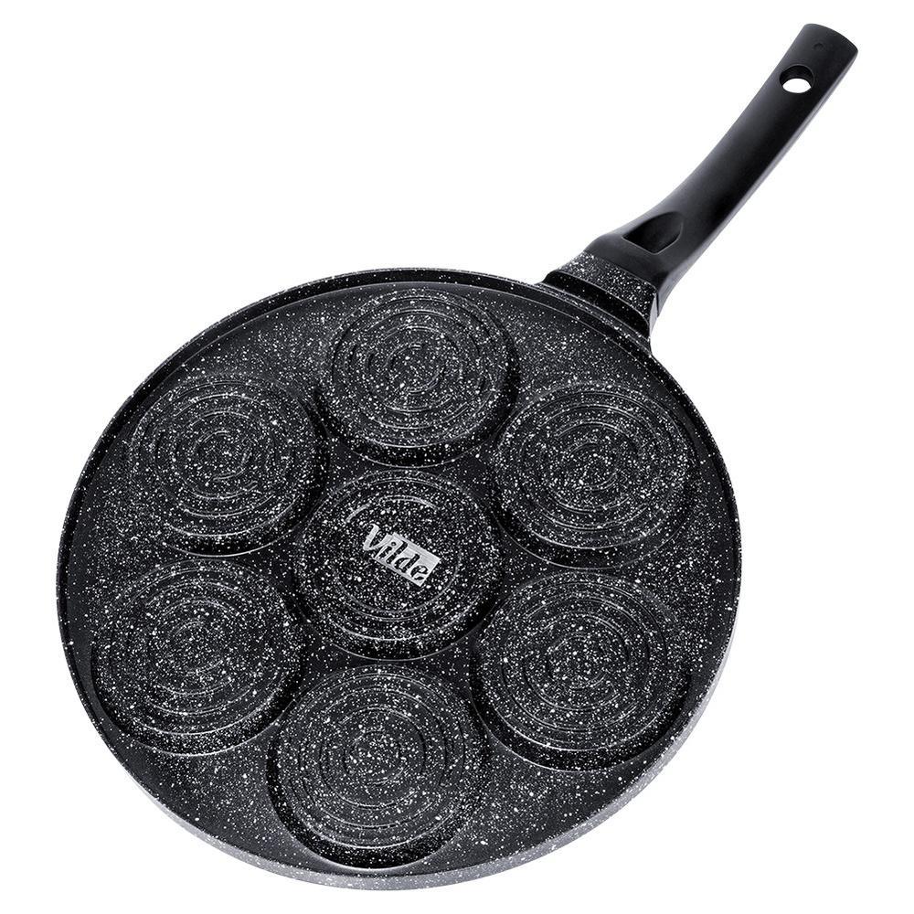 Granite egg pan 7 holes BASIC LINE 26 cm