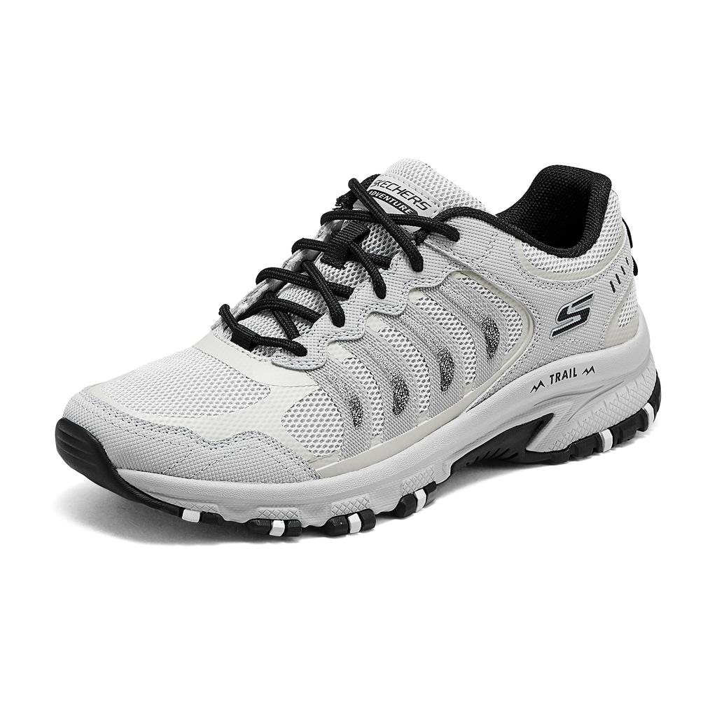 Skechers Удобные универсальные повседневные кроссовки для бега с низким верхом для женщин, серые 180069-GYBK