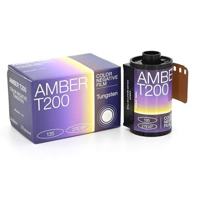 RETO Amber T200 35мм Цветная Негативная Кинопленка Процесс C41, 27 кадров, ISO200, 135, Кинематографичный, Стиль,