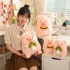 Cute Soft Cabbage Pig Doll Plush Toy Piggy Doll Children Accompany Soothing Pillow Rag Doll