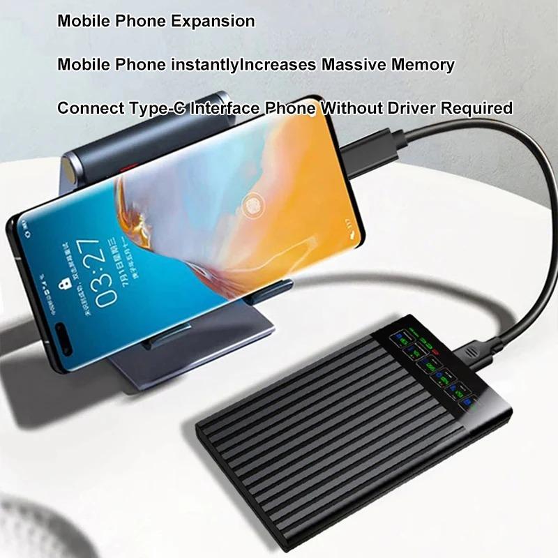 Корпус для жесткого диска SSD 2,5 дюйма SATA на USB3.1 Корпус для жесткого диска 6 Гбит/с Макс Внешний корпус для жесткого диска SATA Адаптер для ПК