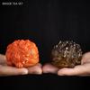 Мини смоляной меняющий цвет чайный питомец Zhaocai скульптура животного украшение для чайного стола дзен настольные украшения изысканные чайные аксессуары