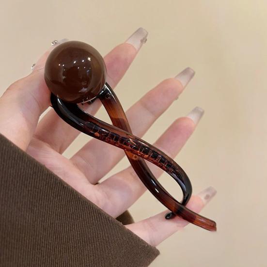 3 шт. Набор заколок-бананов, бисер, декор, заколки для волос во французском стиле, женские, нескользящие, скрученные, с пряжкой, заколки для волос, аксессуары для волос