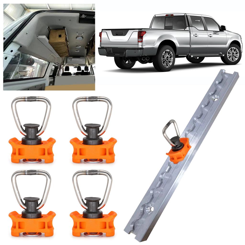 Airline Rail Single End Fittings Suitable For Secure Lashing and Trailers Transport Cargo Control Motorhome Rear Garages