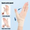 Спортивный бандаж на запястье, сухожильная оболочка, облегчение боли, реабилитация растяжений, ортез, поддержка суставов, защита для большого пальца, мужчины, женщины, левая правая рука, шина для запястья