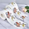 Christmas Roll Paper Napkin Colored Paper Creative Environmental Protection