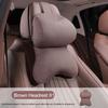 Car Neck Pillow Ergonomic Breathable Car Headrest Neck Cushion with Elastic Strap Adjustable Cervical