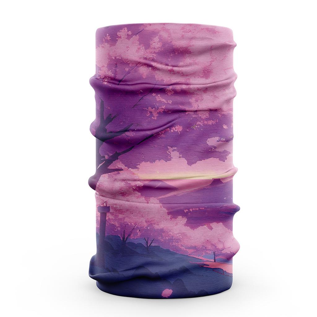 3D Visual Effects Smoother Ice Silk Fabric Face Bandana Scarf Dustproof Neck Gaiter Breathable Unisex Hiking Cycling Headwear