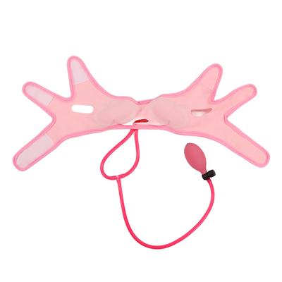 Надувной лифтер для лица Удобный V-образный ремень для подтяжки лица V-образная повязка для лифтинга и подтяжки лица для женщин и мужчин