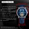 PAGANI DESIGN New Simple Men Mechanical Watches Business Waterproof 100M Stainless Steel Automatic Luminous Watch for Men