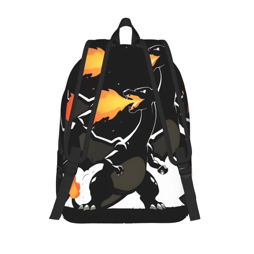 Модный рюкзак Покемон Чаризард Mochilas Классический для кемпинга Ретро Моющийся Rucksack