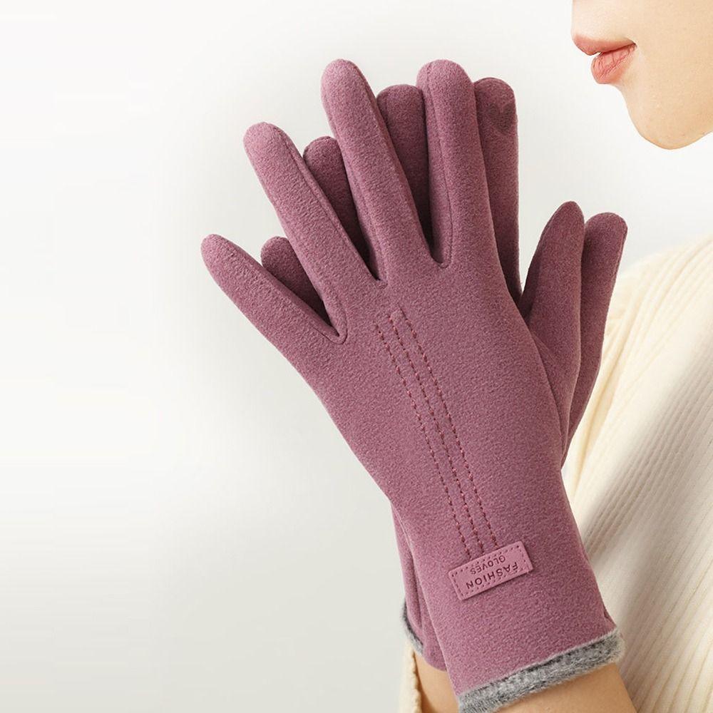 Autumn Winter Gloves Outdoor Sport Warm Mittens High Quality Riding Gloves for Women