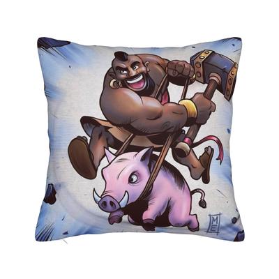 Hog Rider  Pillowcases Stuff Printed Cushion Cover Decorative  Throw Pillow Case Cover Home Multi-Size
