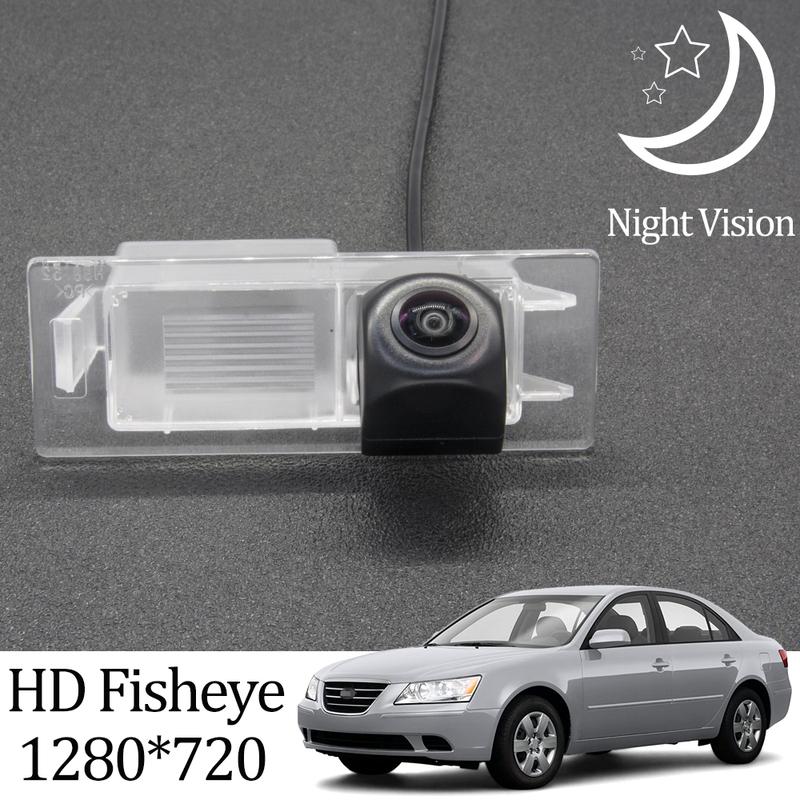 Owtosin HD 1280*720 Камера заднего вида «Рыбий глаз» для Hyundai Sonata NF 2004 2005 2006 2007 2008 2009 Автомобильный парковочный монитор