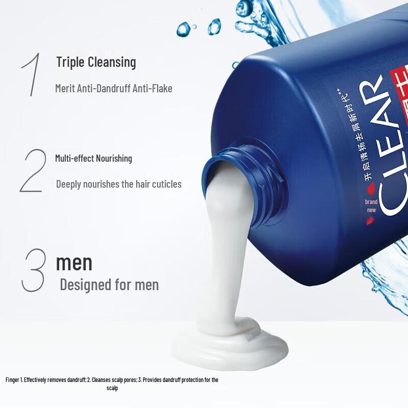Набор мужского шампуня Clear Multi-Effect против перхоти
