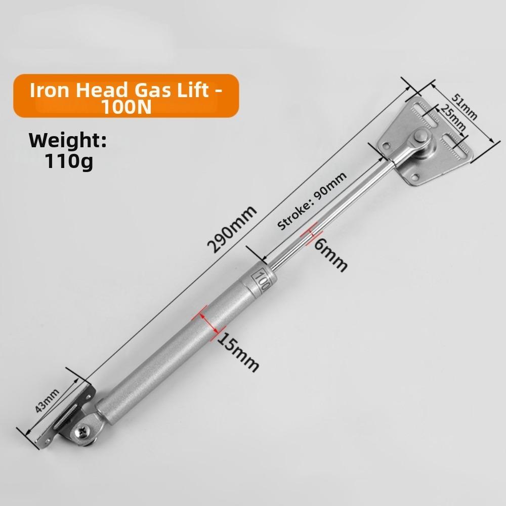 Universal Wardrobe Pneumatic Support Rod Folding Door Strut Durable Furniture Gas Spring Hinges