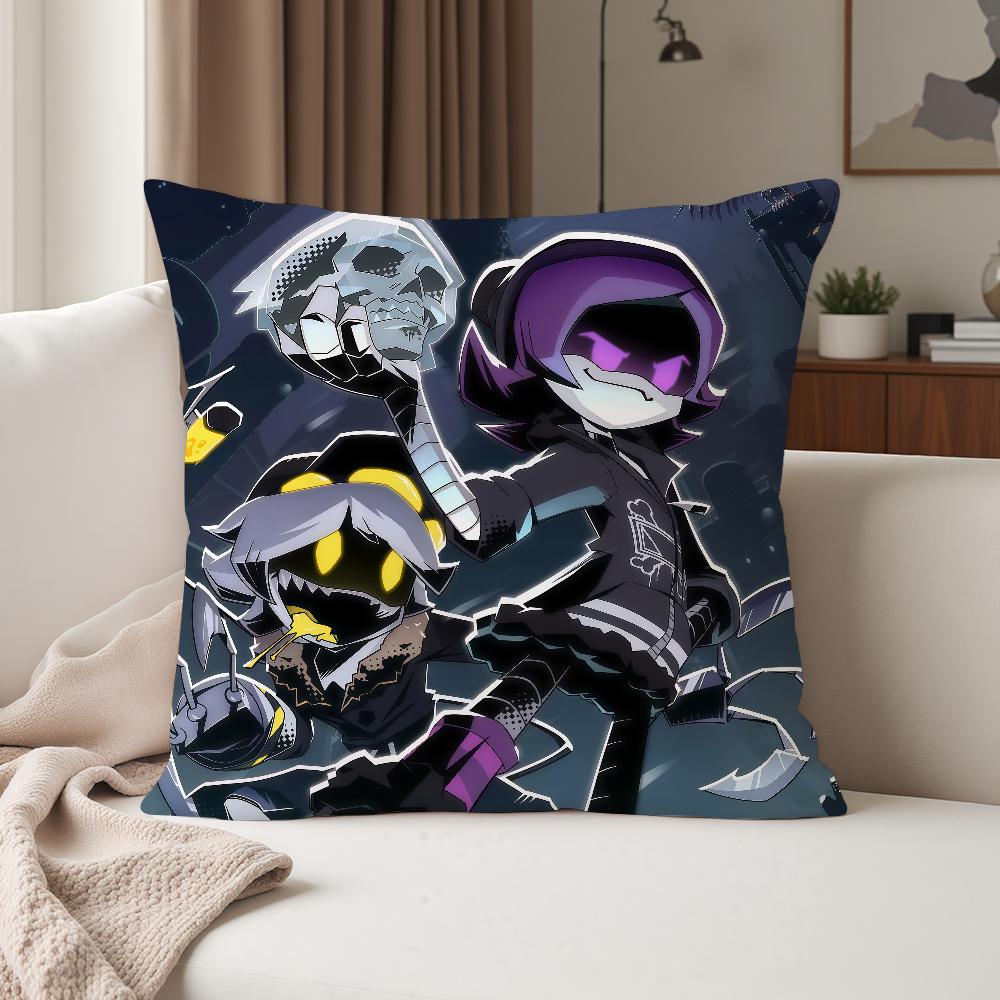 Anime M-murder D-drones Pillow Case Suitable For Bedrooms Living Rooms Cars Home Decoration