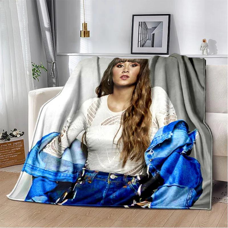 3D Spanish Singer Cute Aitana Soft Plush Blanket,Flannel Blanket Throw Blanket for Living Room Bedroom Bed Sofa Picnic Cover Kid