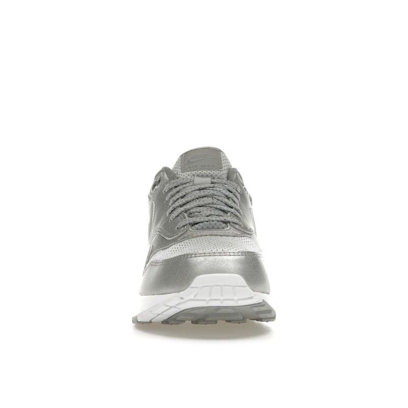Nike Air Max 1 86 OG Big Bubble - Metallic Silver Men Sneakers Cool-Grey Light-Smoke-Grey White FV7477-002