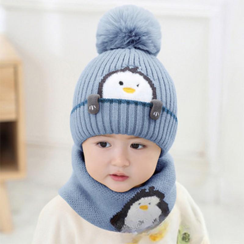 Детская флисовая шапка осенне-зимняя шерстяная шапка для девочек теплая милая вязаная шапка для малышей