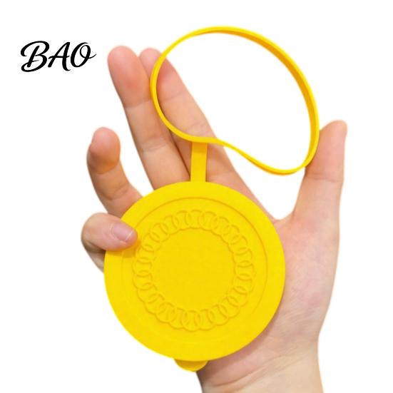 Reusable Can Lids Silicone Yogurt Jar Lid, Leakproof Sealing Lid for Food Grade Glass Jar, Milk Bottle, Dishwasher Safe Canning Cover Sealer