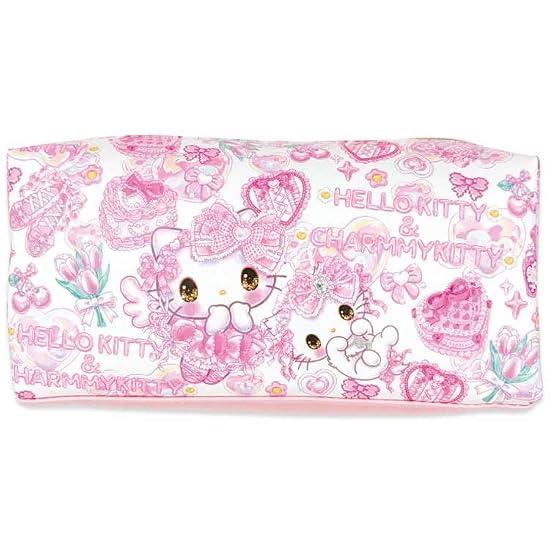 Clothes-Pin Sanrio Characters × Fumika Amenomori Box Pen Pouch Hello Kitty & Charmmy Kitty 841798 Fu