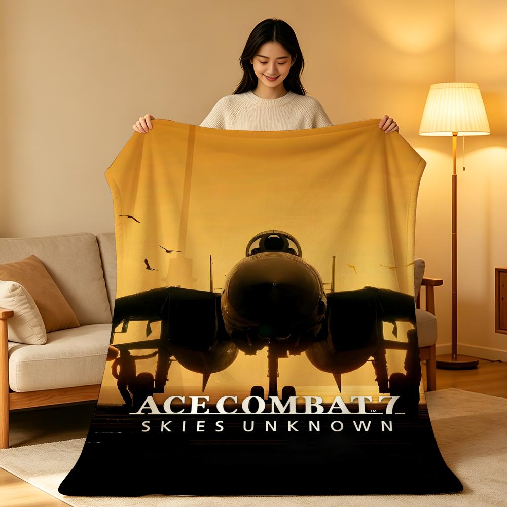 Плед A-Ace.Combat Throw из высокоплотного короткого плюша, мягкий, приятный для кожи, для дивана, для сна, в комнате с кондиционером