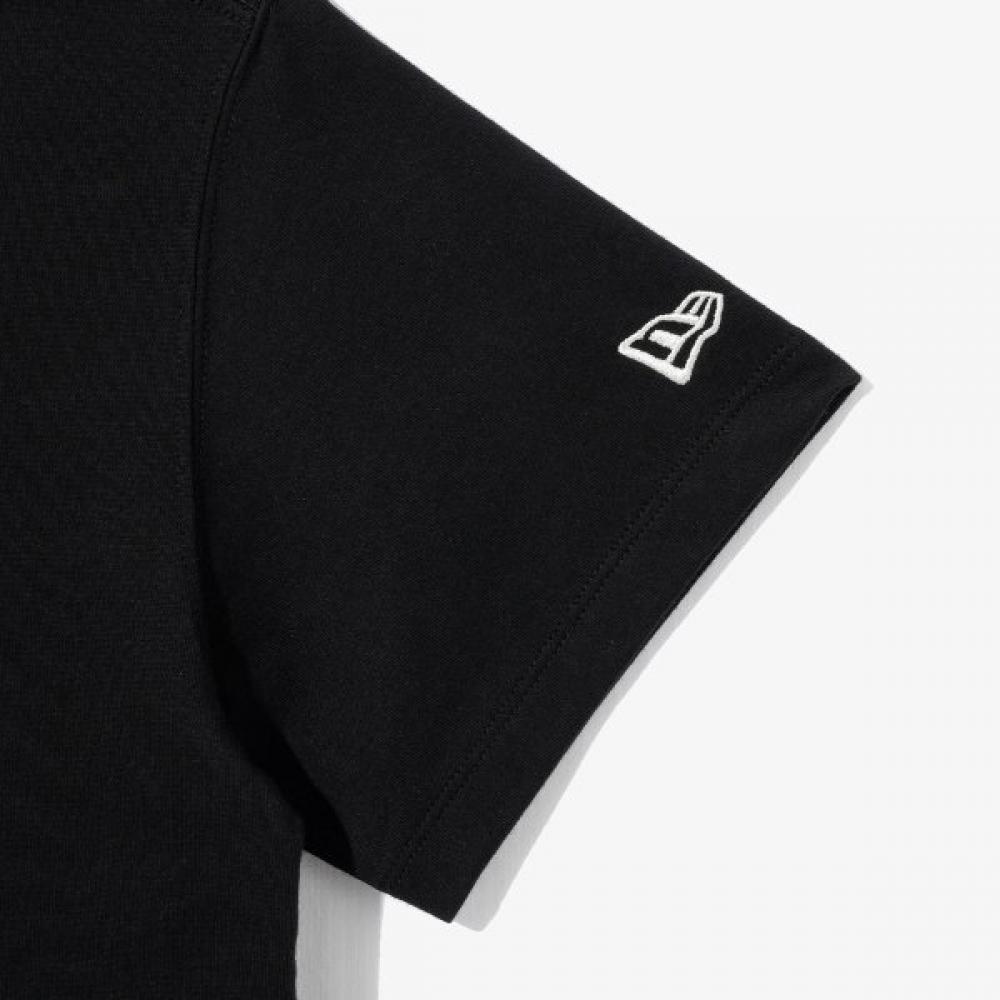 S Mlb Chicago WhiTe Sox LeTTering Logo T ShirT Black S