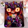 3D Комплект постельного белья Фредди Обои FNAF Пять Ночей Пододеяльник с Наволочками 2/3 шт. Декор Спальни Подарок
