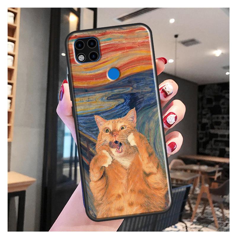 Чехол с забавным рисунком «Крик Скрик» для Xiaomi Redmi Note 10 Pro Note 9 Pro Note 11 Pro 8T 9S 10S 10 9A 9T 9C