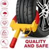 Сверхпрочный стальной замок для автомобильных шин, противоугонное устройство безопасности, усиленная защита автомобиля