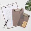 A6/A5/A4 Clipboard Folder Board Menu Paper Clamp Writing Clips Ticket Holder Ticket Holder Hanging Cardboard Notepad Board