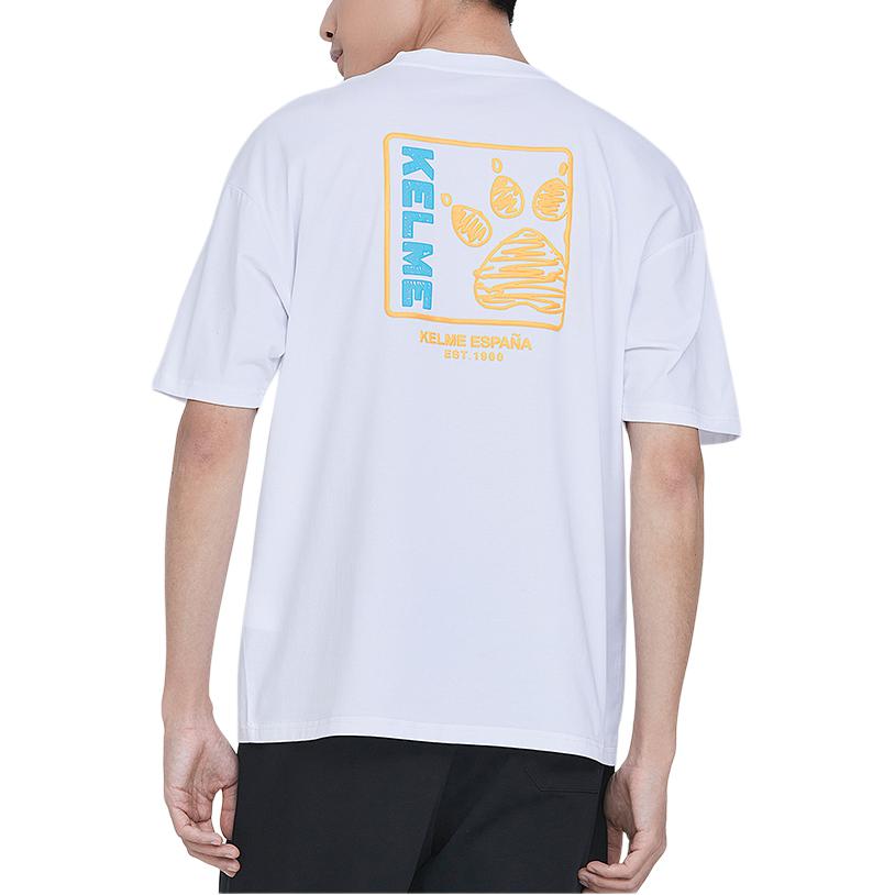 KELME T-Shirts Men's Crew Neck Moderate Straight Fit 6224TX1061